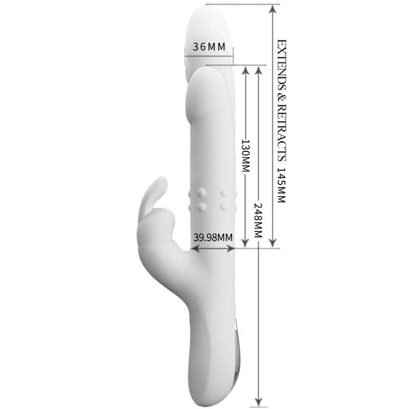 PRETTY LOVE - REESE VIBRATOR MIT SILBERROTATION