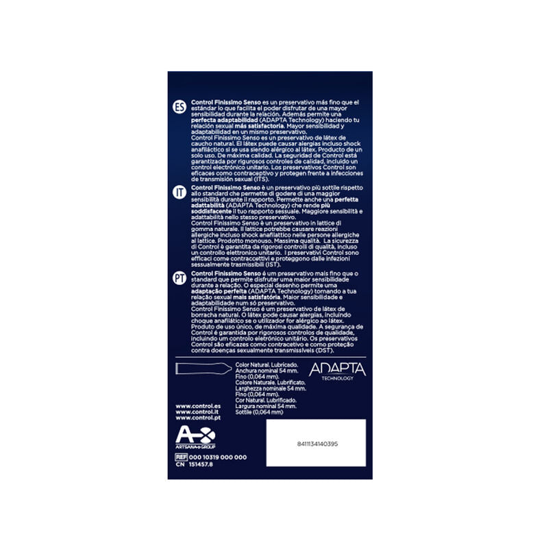 CONTROL - ADAPTA KONDOME 24 EINHEITEN