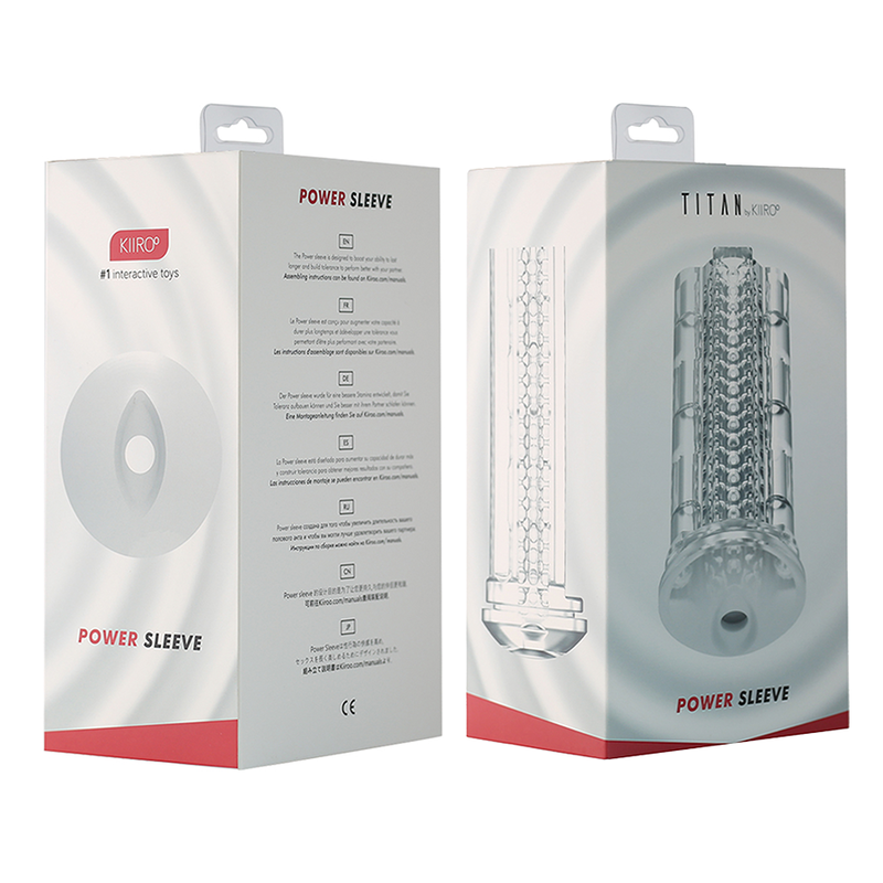 KIIROO - TITAN MASTURBATOR-ABDECKUNG POWER + PERFORMANCE