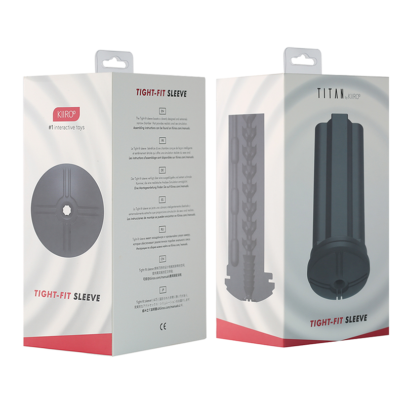 KIIROO - TITAN ANAL MASTURBATOR ABDECKUNG MAXIMALE PASSFORM
