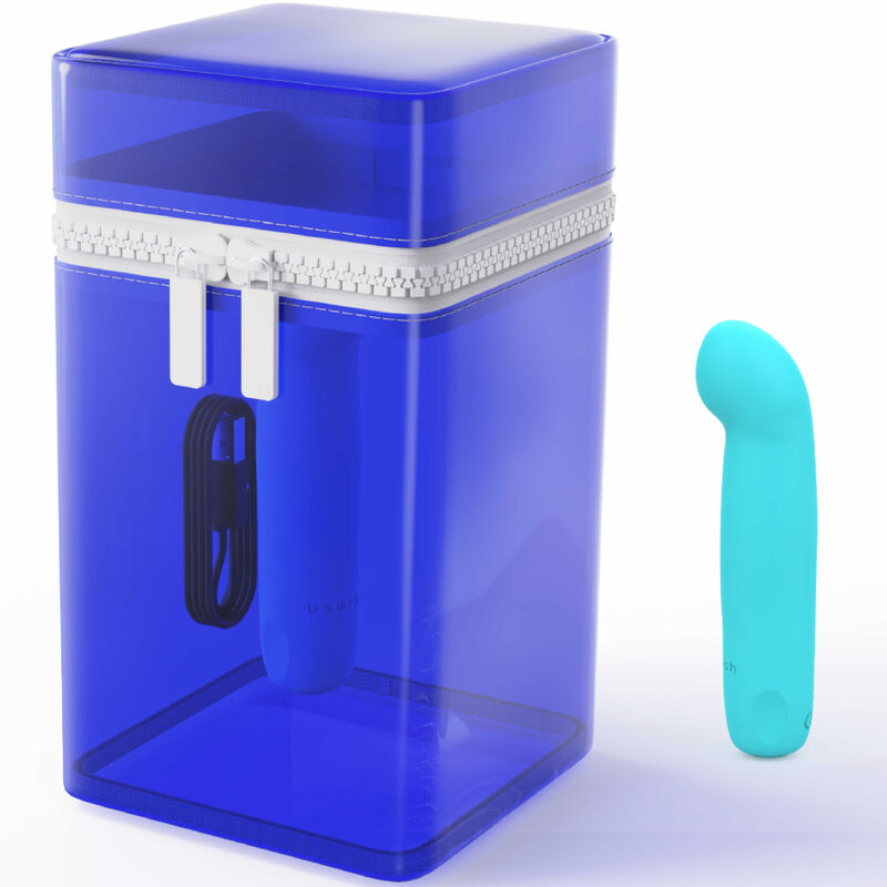 B SWISH - BCUTE CURVE INFINITE CLASSIC EDIZIONE LIMITATA VIBRATORE RICARICABILE IN SILICONE BLU
