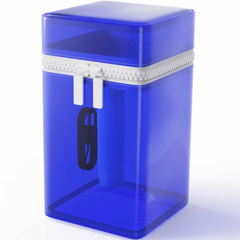 B SWISH - BCUTE CURVE INFINITE CLASSIC EDIZIONE LIMITATA VIBRATORE RICARICABILE IN SILICONE BLU