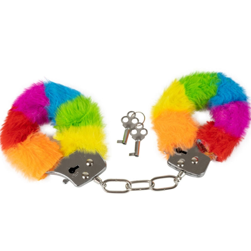 SPENCER &amp; FLEETWOOD - MANETTE IN METALLO CON BORDI ARCOBALENO