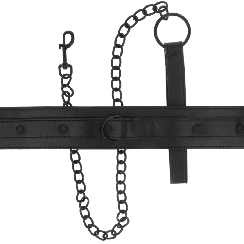 INTENSE - FETISCH-HALSBAND AUS VEGANEM LEDER