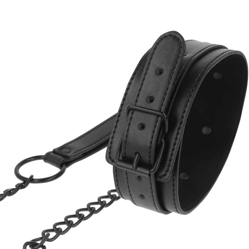 INTENSE - FETISCH-HALSBAND AUS VEGANEM LEDER