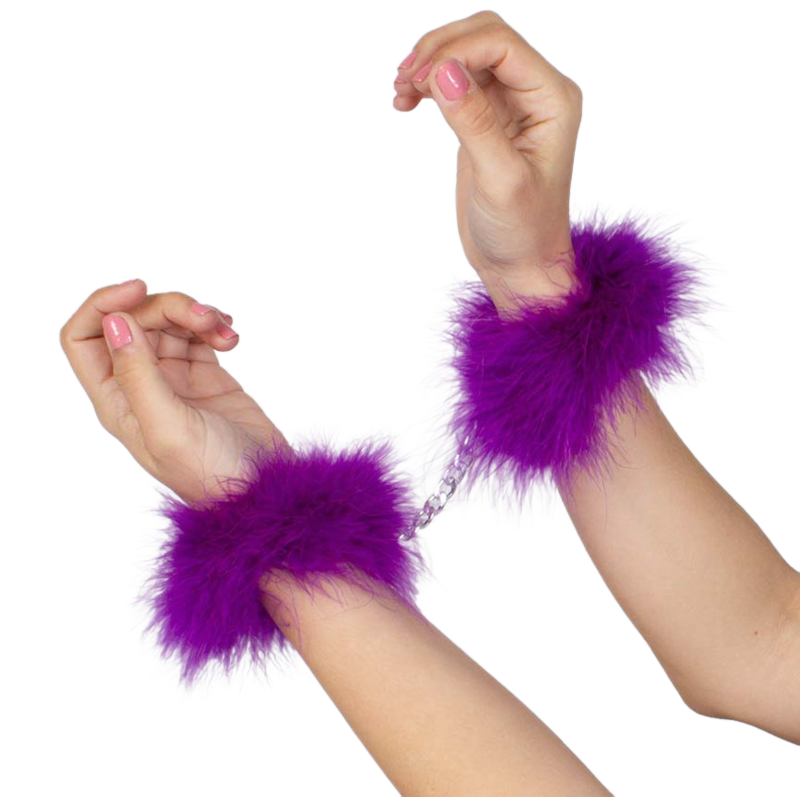 SECRETPLAY - MANETTE IN MARABÙ VIOLA