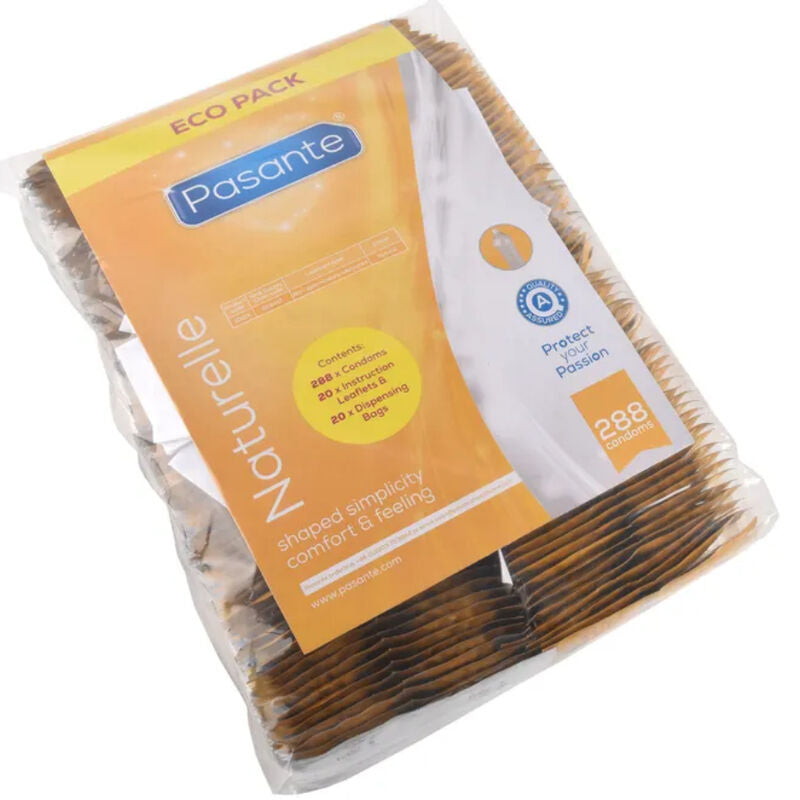 PASANTE - PRESERVATIVI ECO PACK NATURELLE BORSA 288 UNITÀ