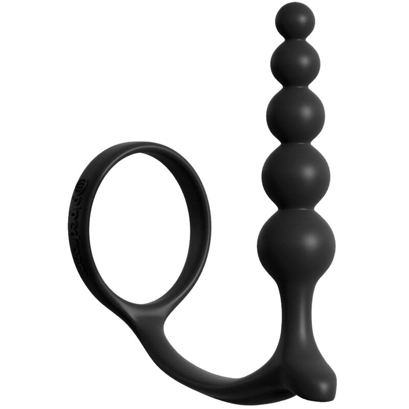 COLLEZIONE ANAL FANTASY ELITE - ANELLO PER IL CAZZO CON PALLINE ANALI