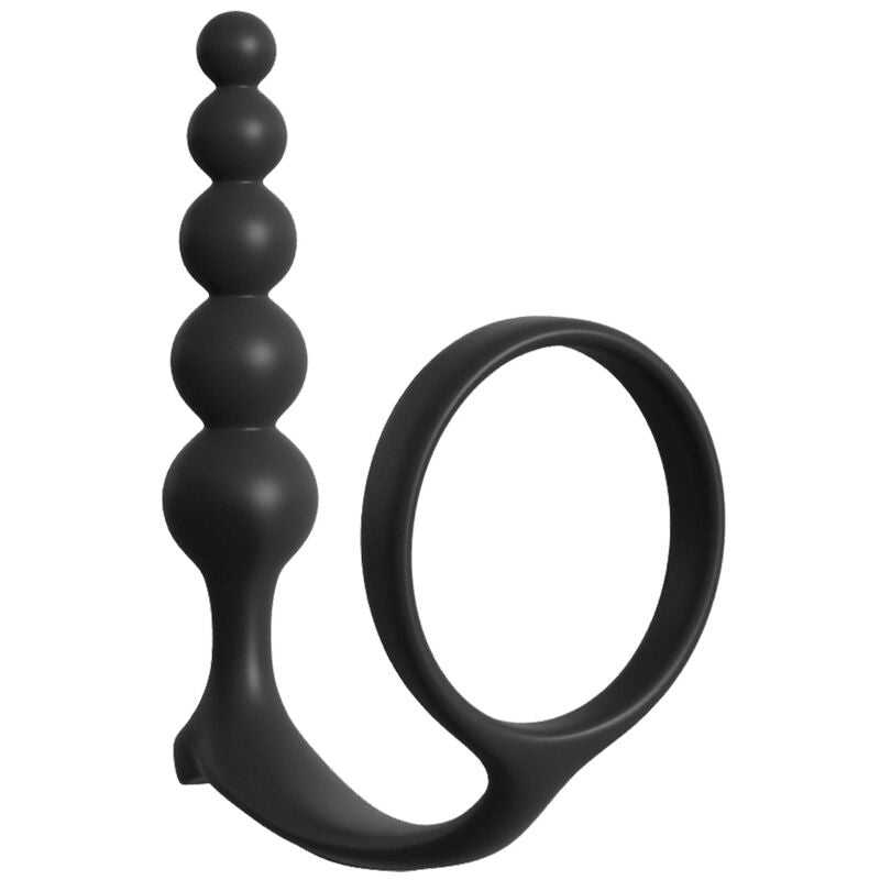 COLLEZIONE ANAL FANTASY ELITE - ANELLO PER IL CAZZO CON PALLINE ANALI