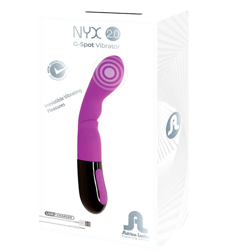 ADRIEN LASTIC - VIBRATORE PUNTO G NYX 2.0 VIOLA