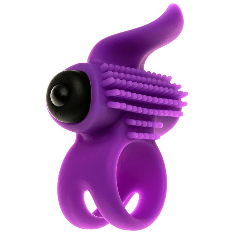 ADRIEN LASTIC - ANELLO VIBRATORE VIOLA BULLET LASTIC