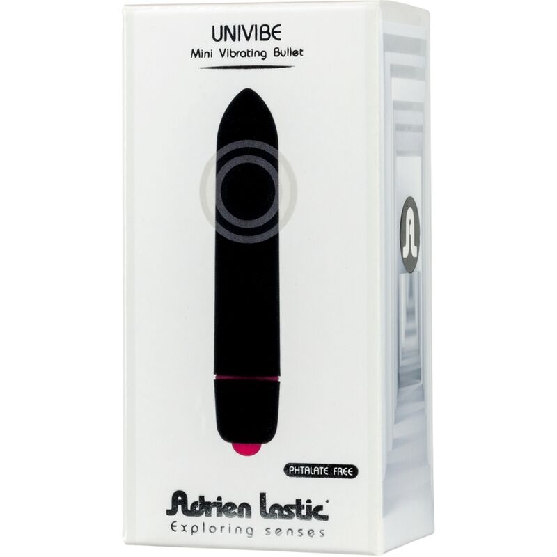 ADRIEN LASTIC - UNIVIBE MINI VIBRIERENDES BULLET SCHWARZ