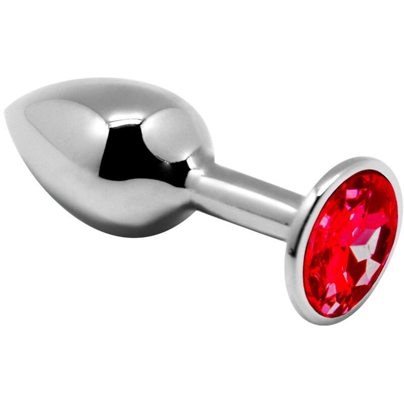 ALIVE - MINI PLUG PER PIACERE ANALE IN METALLO ROSSO TAGLIA M