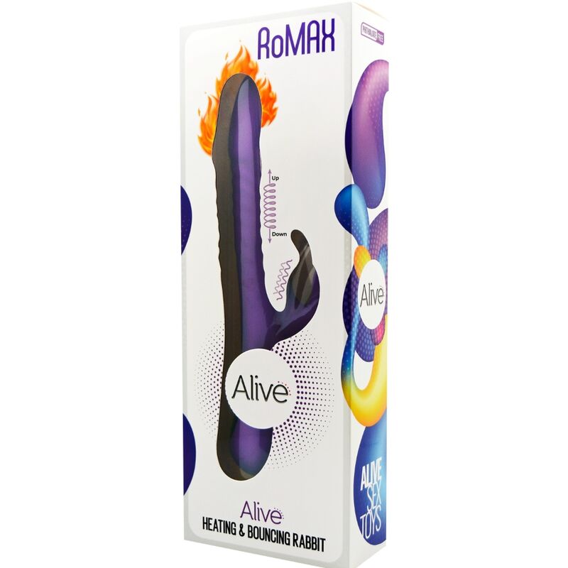 ALIVE - ROMAX VIBRATOR RABBIT SILIKON VIOLETT