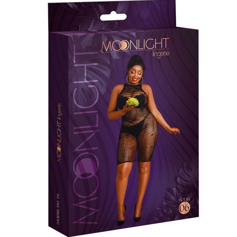 MOONLIGHT - MODELL 6 KLEID SCHWARZ ÜBERGRÖSSE