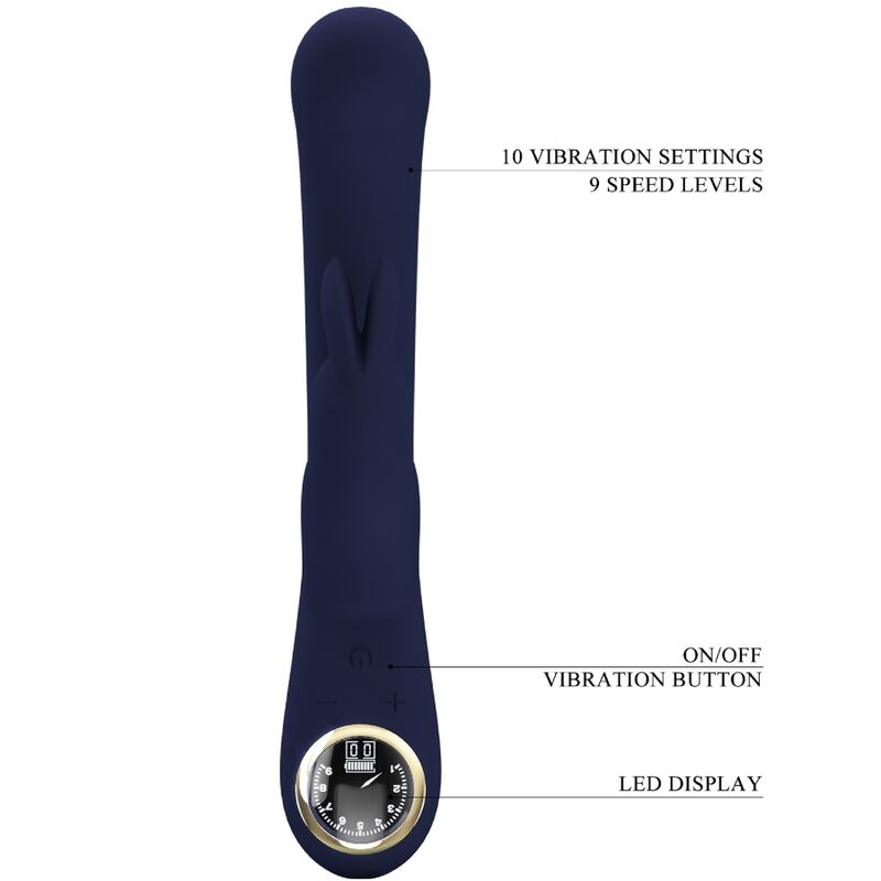 PRETTY LOVE - LAMAR RABBIT VIBRATOR &amp; BLAUER G-PUNKT