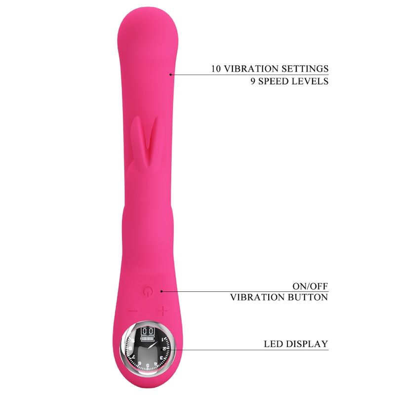 PRETTY LOVE - LAMAR RABBIT VIBRATOR &amp; ROSA G-PUNKT