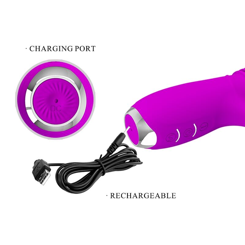 PRETTY LOVE - DOROTHY LILA WIEDERAUFLADBARER RABBIT-VIBRATOR