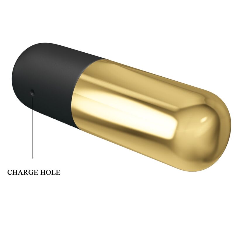 PRETTY LOVE - GOLDENER WIEDERAUFLADBARER BULLET-VIBRATOR