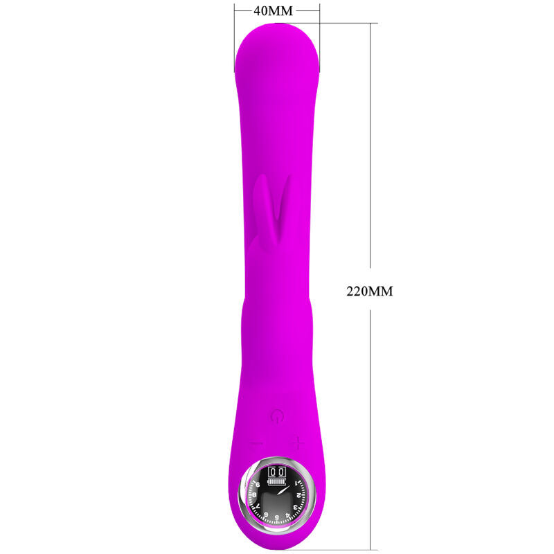 PRETTY LOVE - LAMAR RABBIT VIBRATOR &amp; VIOLETT G-PUNKT