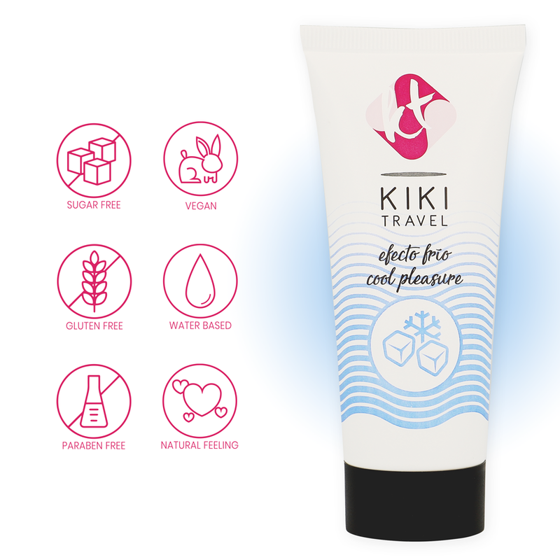 KIKÍ TRAVEL - SCHMIERMITTEL MIT KÜHLENDEM EFFEKT 50 ML