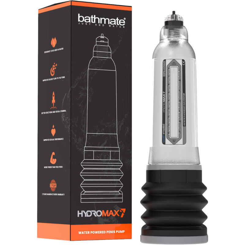 BATHMATE - POMPA PER L'AUMENTO DEL PENE TRASPARENTE HYDROMAX 7