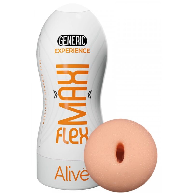 ALIVE - MAXI FLEX MÄNNLICHER MASTURBADOR, GENERISCHE GRÖSSE L