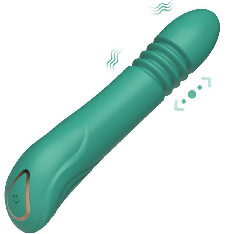 ARMONY - VIBRATORE PUNTO G VERDE E SPINTA