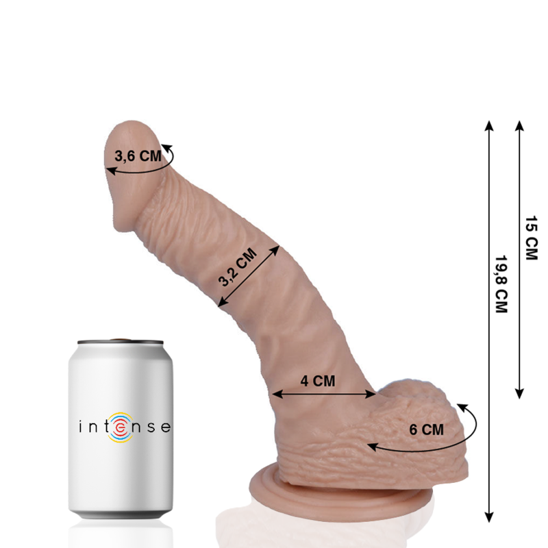MR INTENSE - 18 CAZZO REALISTICO 19,8 CM -O- 3,2 CM