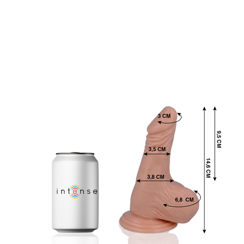 MR INTENSE - 1 CAZZO REALISTICO 14,6 CM -O- 3,5 CM