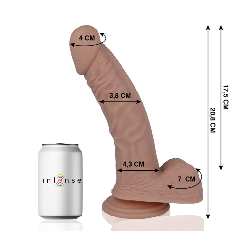 MR INTENSE - 23 CAZZI REALISTICI 20,8 CM -O- 3,8 CM