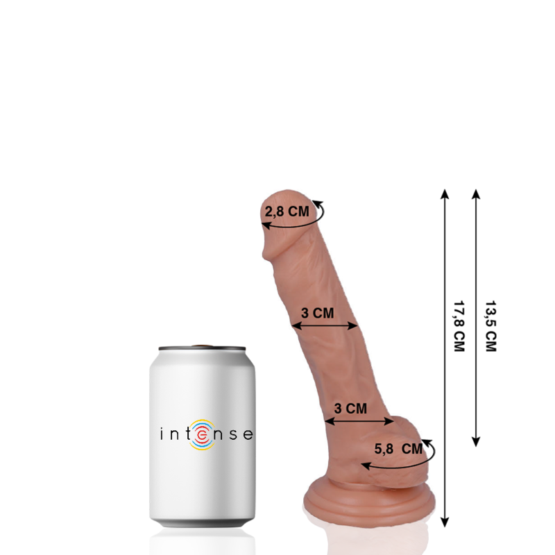 MR INTENSE - 9 CAZZI REALISTICI 17,8 CM -O- 3 CM