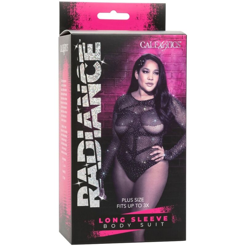 CALEXOTICS - RADIANCE LANGARM-Bodysuit RHINE ÜBERGRÖSSE