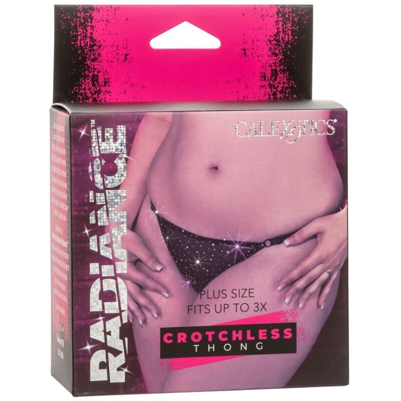 CALEXOTICS - RADIANCE TANGA OHNE SCHRITT RHINE ÜBERGRÖSSE