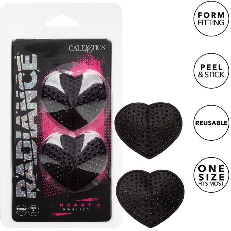 CALEXOTICS - RADIANCE HERZFÖRMIGE BRUSTHILFEN