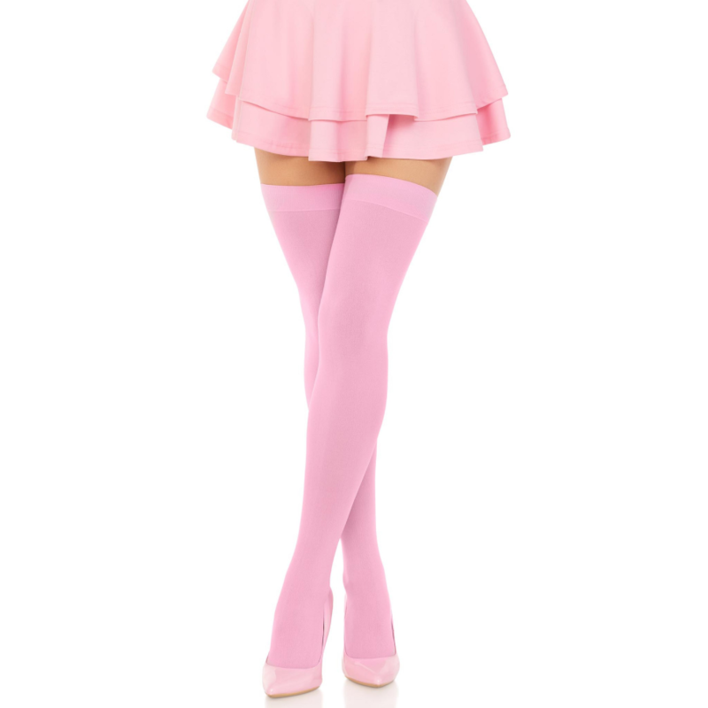 LEG AVENUE - NYLON-OVERSIZE-STRÜMPFE ROSA