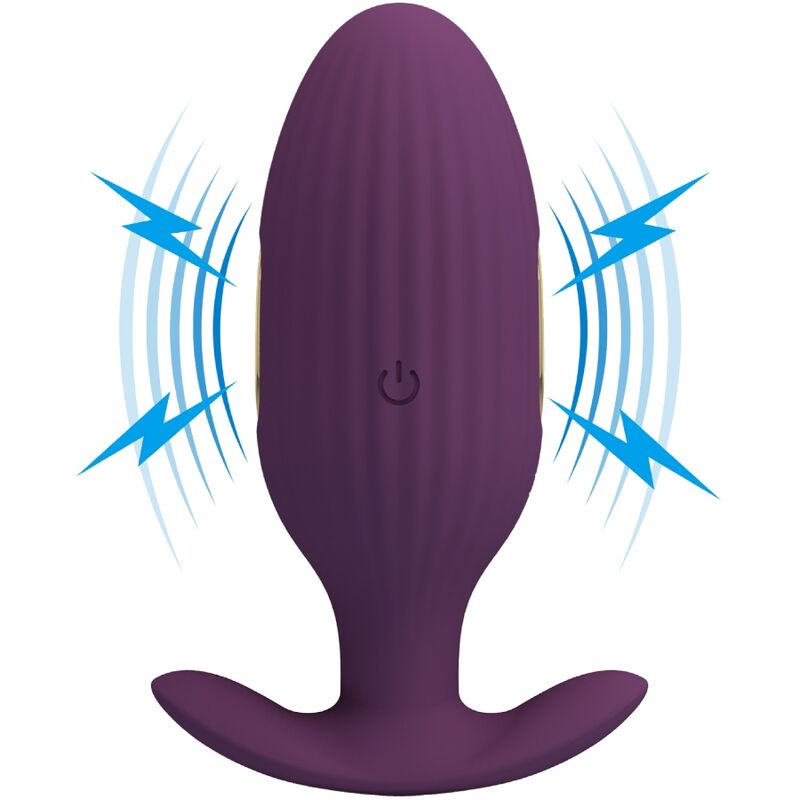 PRETTY LOVE - JEFFERSON PLUG ANALE VIOLA CONTROLLATO DA APP