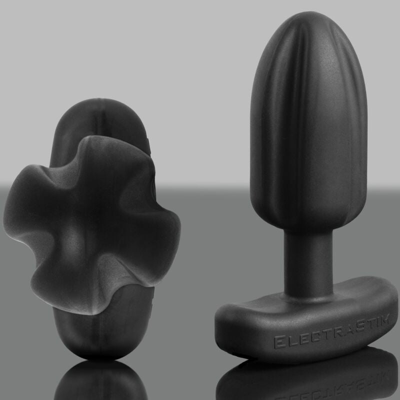 ELECTRASTIM - TARTARUS ANAL PLUG QUADRIPOLARE IN SILICONE NERO