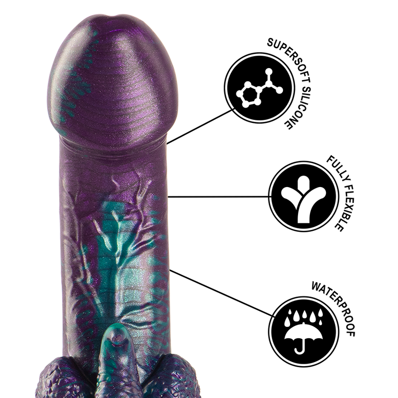 EPIC - BASILISK DILDO DOPPELSCHUPPIGE GENUSS KLEINE GRÖSSE