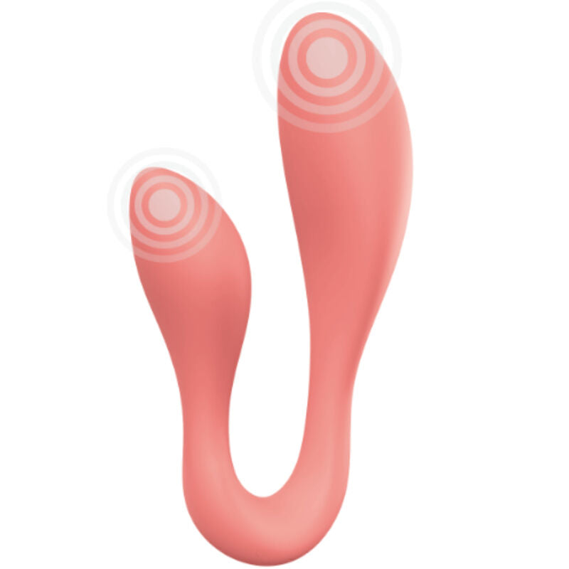 ADRIEN LASTIC - COUPLE SECRETS II DOPPELSTIMULATION PINK + KOSTENLOSE APP