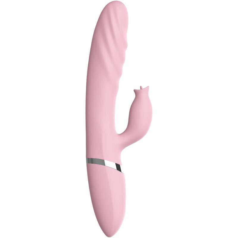 ARMONY - VIBRATOR &amp; STOSSEN MIT ROSA ZUNGE MIT WÄRMEEFFEKT