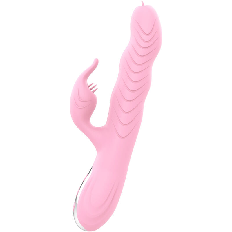 ARMONY - MARCIA VIBRATOR &amp; STOSSEND DOPPELZUNGE WÄRMEEFFEKT ROSA