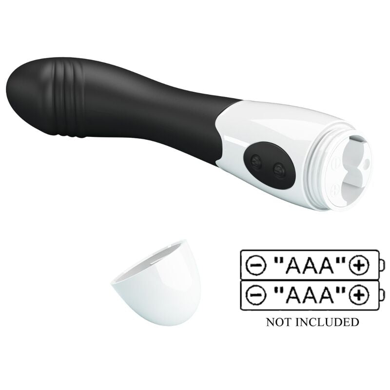 PRETTY LOVE - VIBRATORE ELEMENTAL G-SPOT 30 MODALITÀ NERO
