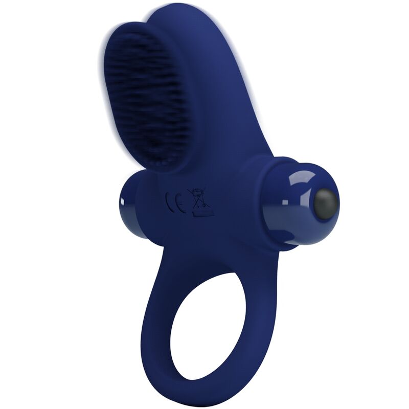 PRETTY LOVE - ANELLO PALLE CON VIBRAZIONE BLU