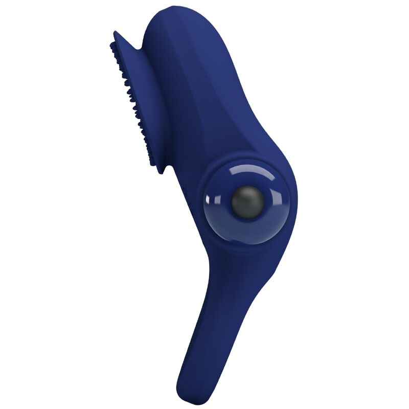 PRETTY LOVE - ANELLO PALLE CON VIBRAZIONE BLU