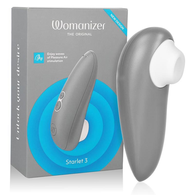 WOMANIZER - STARLET 3 STIMOLATORE CLITORIDEO GRIGIO
