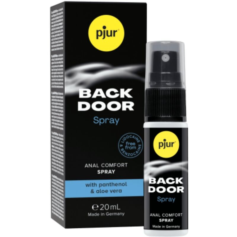 PJUR - SET DI LUBRIFICANTE E SPRAY ANALE BACK DOOR