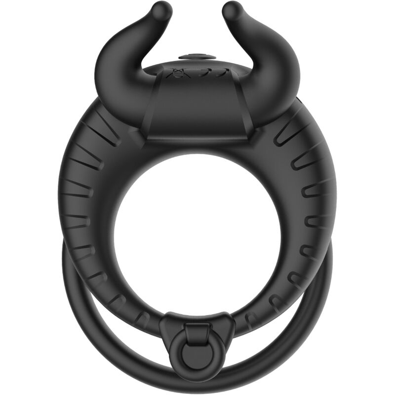 ARMONY - BULL'S PASION RING VIBRATORE 10 VELOCITÀ NERO