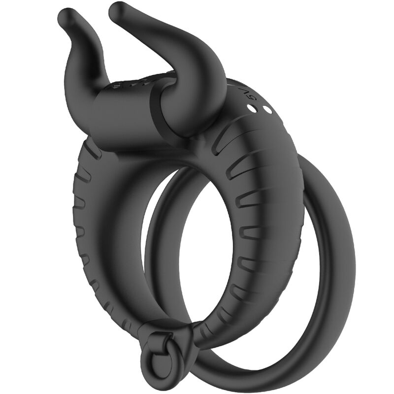 ARMONY - BULL'S PASION RING VIBRATORE 10 VELOCITÀ NERO
