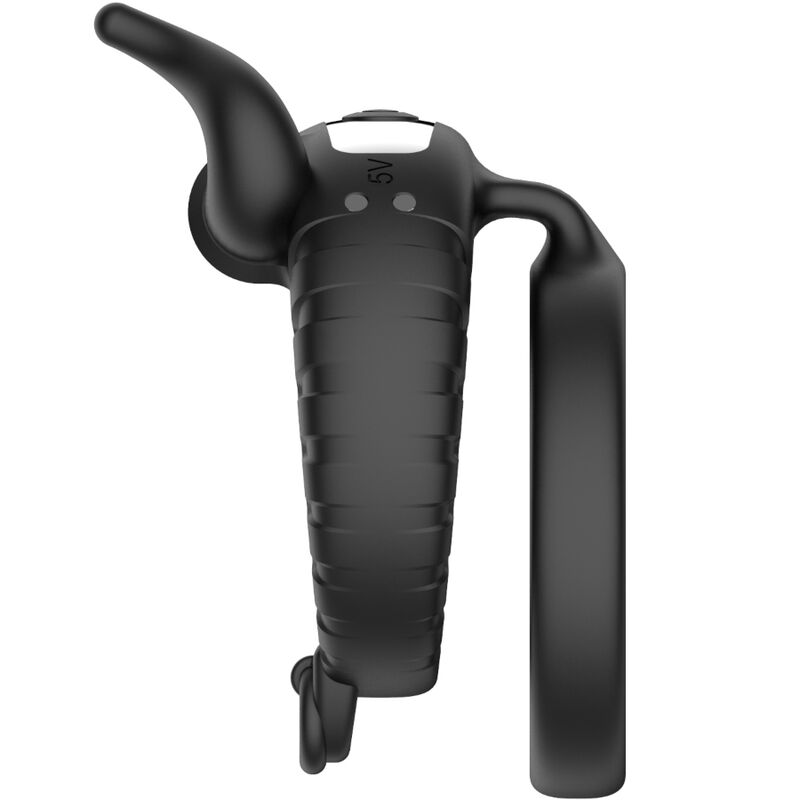 ARMONY - BULL'S PASION RING VIBRATORE 10 VELOCITÀ NERO
